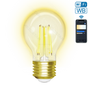 LÂMPADA DE FILAMENTO INTELIGENTE WI-FI WB G45 E27 (ÂMBAR)