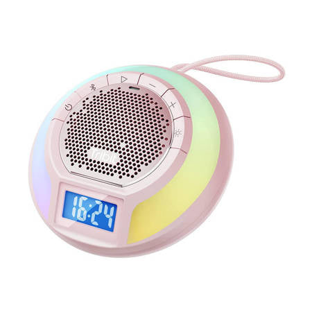 COLUNA BLUETOOTH PARA CHUVEIRO TRIBIT AQUAEASE BTS11 ROSA