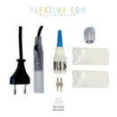 ALIMENTADOR-CONETOR PARA TUBO FLEXILUX 2 VIAS EDM