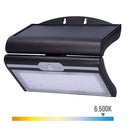 CANDEEIRO DE PAREDE SOLAR 6W 430LM 6.500K COM SENSOR COR PRETO ED