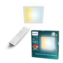 PLAFON QUADRADO BRANCO VALEN, 17 W, 2050 LM, 2200 - 6500 K, 395 X