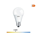 LÂMPADA DE LED STANDARD E27 12W 1154LM 4000K LUZ DO DIA Ø6X11CM E