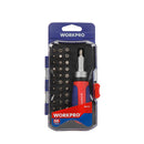 CHAVE DE FENDA CATRACA 38 PEÇAS. WORKPRO