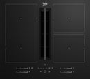 Beko HIXI 64700 UF Preto Embutido 60 cm Placa com zona de indução