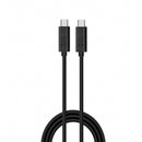 Ewent EC1045 cabo USB 1 m USB 3.2 Gen 2 (3.1 Gen 2) USB C Preto