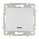 INTERRUPTOR/COMUTADOR LUMINOSO 10AX 250V SÉRIE EUROPA SOLERA ERP0