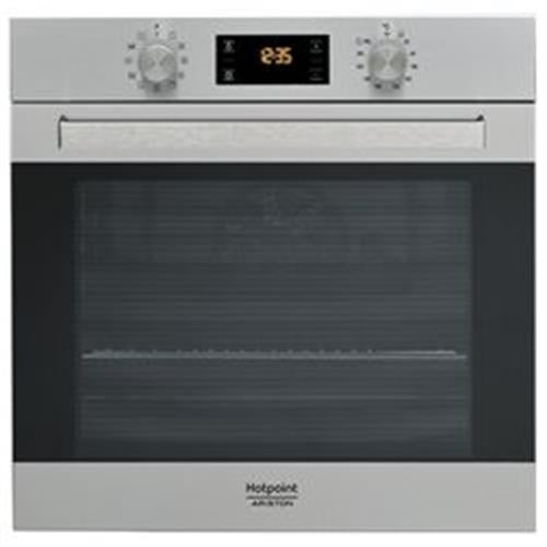 Hotpoint FA5 841 P IX HA forno 71 l 3300 W A+ Preto, Aço inoxidáv