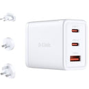 CARGADOR DE PARED GAN D-LINK DCP-651 2XUSB TIPO-C 1XUSB 65W
