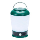 LANTERNA DE CAMPING LED, RECARREGÁVEL, 3 MODOS, VERDE, 13 X 9 X 9