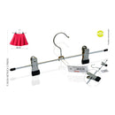CABIDE DE METAL COM PRESILHAS DE 30 CM
