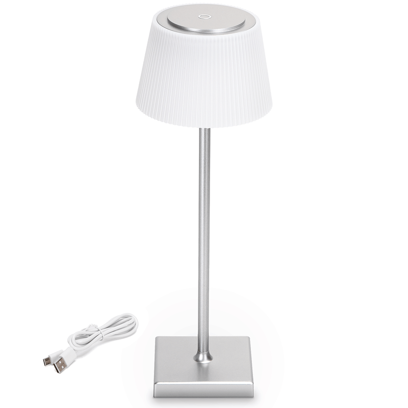 LÂMPADA DE MESA RECARREGÁVEL 4W CCT TOUCH DIMMING E ALTERAÇÃO DE