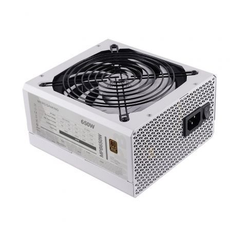 FUENTE DE ALIMENTACIÓN MARS GAMING MPB650W 650W VENTILADOR 12CM 8