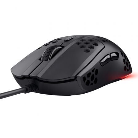 RATÓN GAMING TRUST GAMING GXT 929 HELOX HASTA 6400 DPI NEGRO