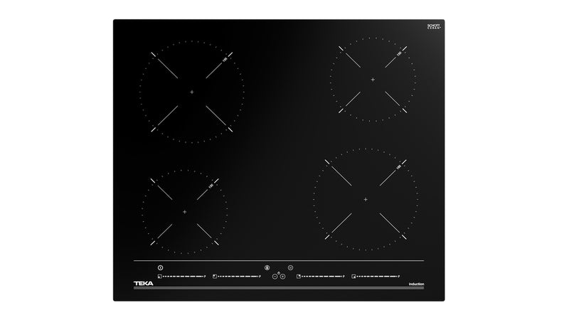 Teka IBC 64010 MSS Preto Embutido 60 cm Placa com zona de indução