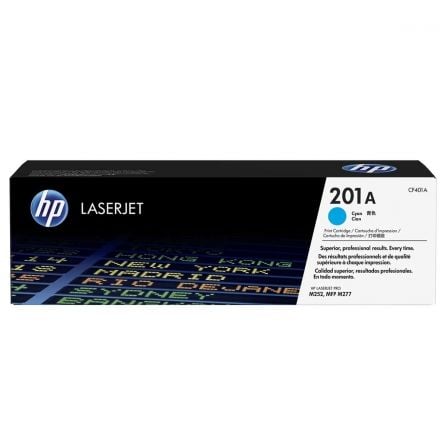 HP Toner LaserJet original 201A ciano