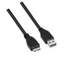 AISENS A105-0043 cabo USB 1 m USB 3.2 Gen 1 (3.1 Gen 1) USB A Mic