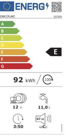 MÁQUINA DE LAVAR LOUÇA CECOTEC BOLERO AGUAZERO 6000