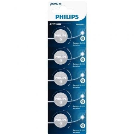 PILHAS PHILIPS CR2032P501B LITHIUM 3V