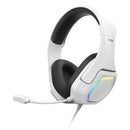 AURICULARES GAMING CON MICRÓFONO KROM KOPA 7.1 USB 2.0 BLANCOS