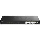 SWITCH D-LINK DGS-1018PE 18 PUERTOS RJ-45 GIGABIT 101001000 POE S