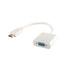 ADAPTADOR SAVIO CL-27B HDMI (M) A VGA (H) BLANCO
