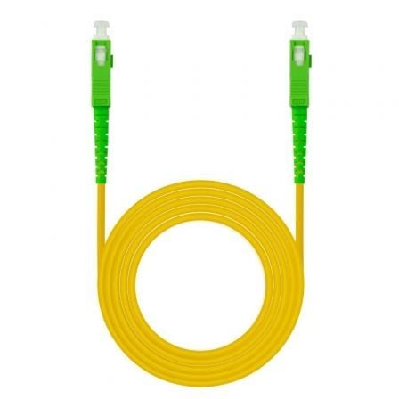 CABLE DE FIBRA ÓPTICA G657A2 NANOCABLE 10.20.0040 LSZH 40M AMARIL