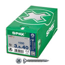 CAIXA 1000 UNIDADES. PARAFUSO DE CABEÇA PLANA UNIVERSAL WIROX 3,5