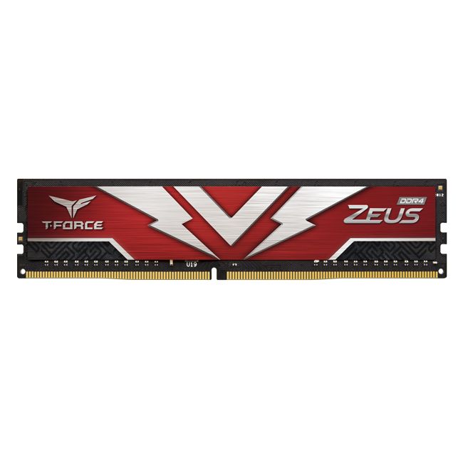 DIMM TEAM GROUP T-FORCE ZEUS 16GB DDR4 3200MHZ CL20 RED