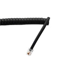 PROLONGADOR DE TELEFONE 4.5M 4 VIAS MACHO-MACHO MINI PRETO ESPIRA