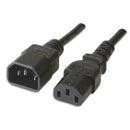 Ewent EC1914 cabo de energia Preto 3 m Acoplador C14 Acoplador C1