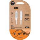 CABLE USB 2.0 TECH ONE TECH TEC2204 USB TIPO-C MACHO - USB TIPO-C