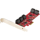 StarTech.com Placa PCIe SATA - Placa de expansão PCIe SATA de 10