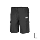 *MERCHANDISING* BERMUDA PRETA TAMANHO-L SERIGRAFIADA EDM