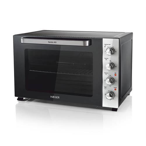 MINI FORNO HAEGER SANTIS80( 80 L  - 2400 W - PRETO  )