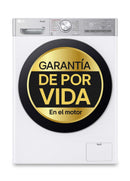 MÁQUINA DE LAVAR ROUPA LG F4WR9513A2W 13K 1400R BCA ATD STEAM+ WI