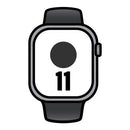 APPLE WATCH SERIES 11 GPS 42MM GRIS ESPACIAL CORREA DEPORTIVA NEG