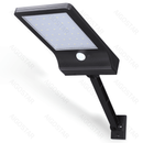 LUZ DE PAREDE COM SENSOR SOLAR LED PRETA