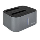 TooQ TQDS-805G Docking Station para Discos Rígidos USB 3.2 Gen 1