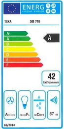 CHAMINÉ DECORATIVA TEKA - DM 775 - INOX