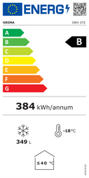 CONGELADOR HORIZONTAL ORIMA ORH-372