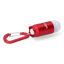 CHAVEIRO COM LANTERNA E MOSQUETÃO. 3XLR44 (PILHAS INCLUÍDAS) CORE
