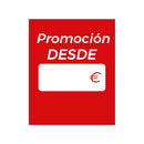 CARTAZ OUTLET PARA 00180 00181 39X48CM