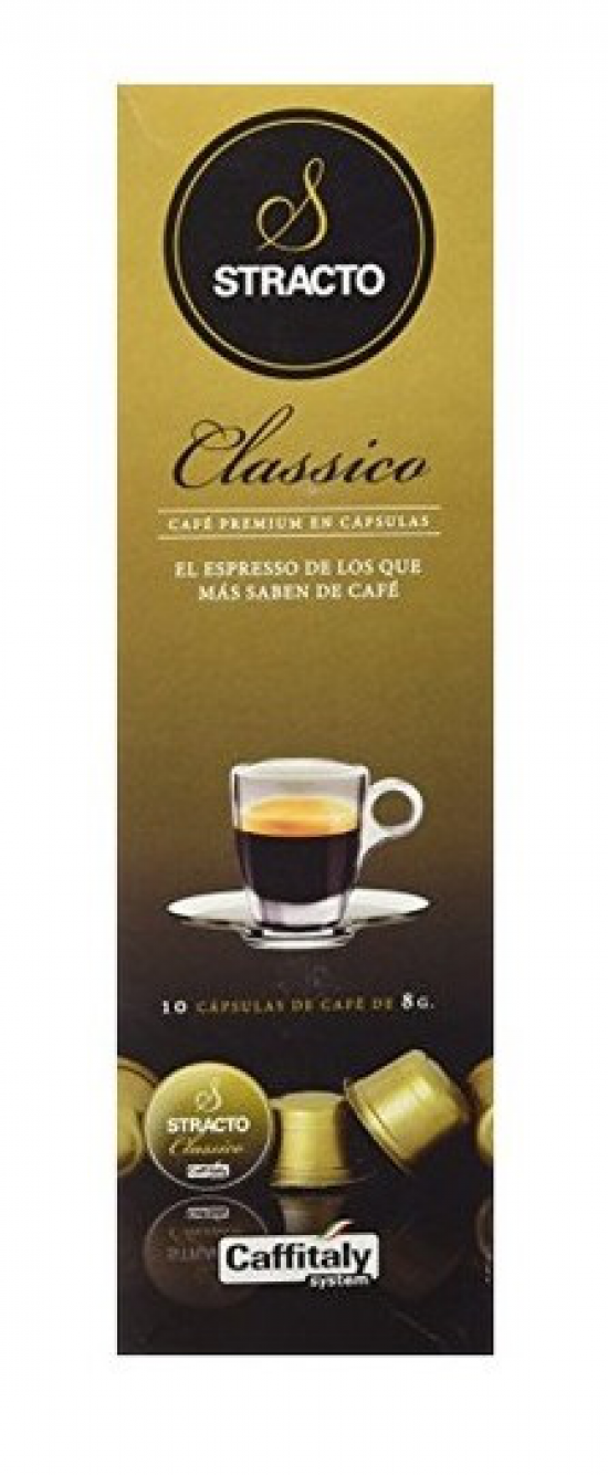 PACK 8ESTUCHES DE 10CAPSU.STRACTO CLASSICO ORO 704