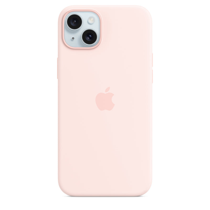 CAPA IPHONE 15 PLUS SILICONE CASE WITH MAGSAFE - LIGHT PINK