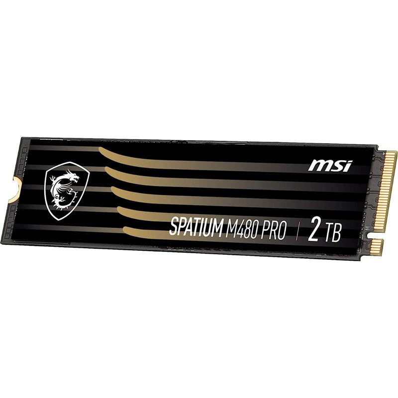 SSD M.2 PCIE 4.0 NVME MSI 2TB SPATIUM M480 PRO -7400R7000W-1.0001