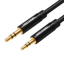 CABO JACK 3,5 MM PARA 2,5 MM VENTION BALBG 1,5 M PRETO