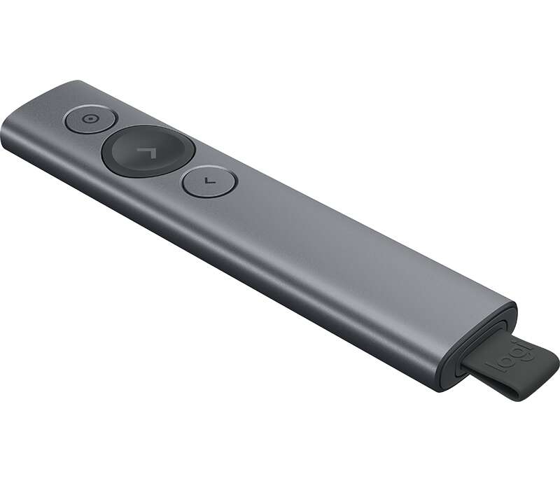 APRESENTADOR SEM FIOS LOGITECH SPOTLIGHT PRESENTATION REMOTE CINZ