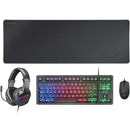 PACK GAMING MARS GAMING MCP-RGB3 TECLADO RGB + RATÓN ÓPTICO + ALF