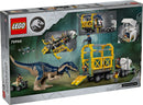 LEGO 76966 MISSÕES DE DINOSSAUROS: CAMIÃO DE TRANSPORTE DE ALOSSA