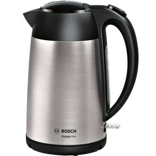 Bosch TWK3P420 chaleira elétrica 1,7 l 2400 W Preto, Aço inoxidáv